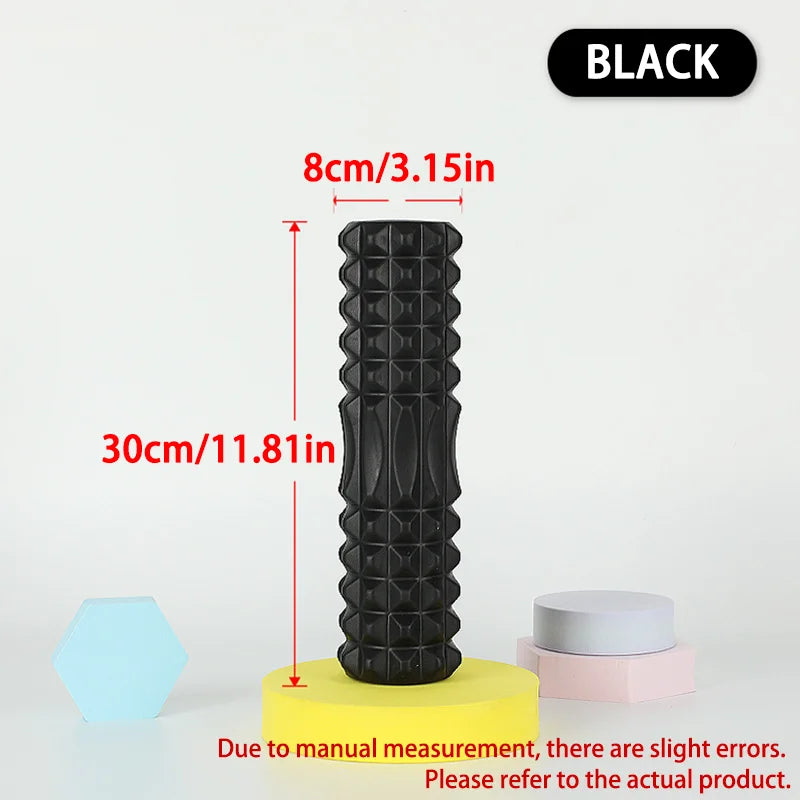 Hollow Column Foam Roller For Muscle Massage Rehab Therapy