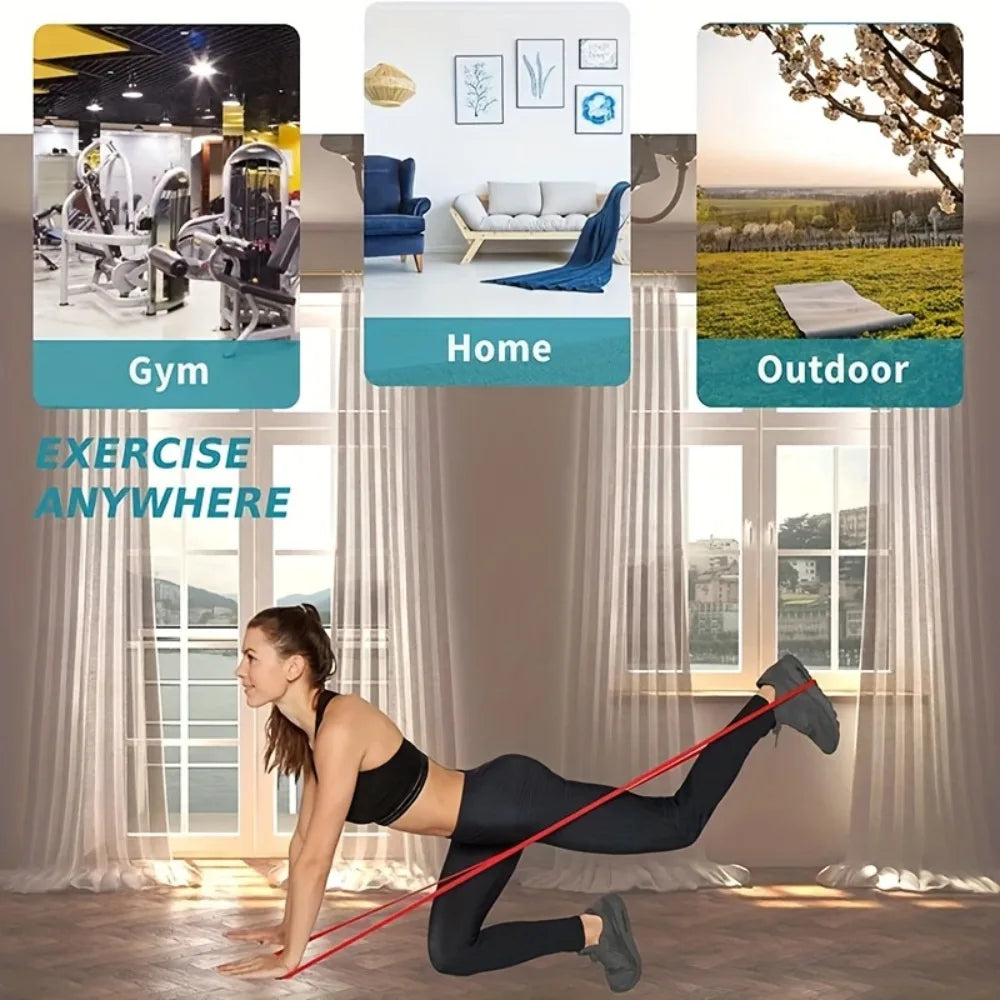 Yoga Resistance Bands For Stretching And Training
