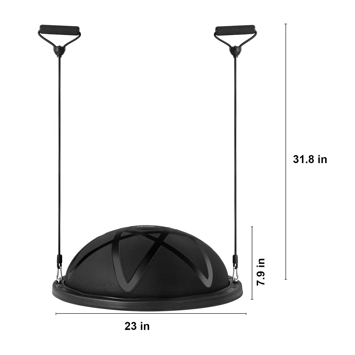 Premium Half Exercise Ball Trainer For Full Body Workouts