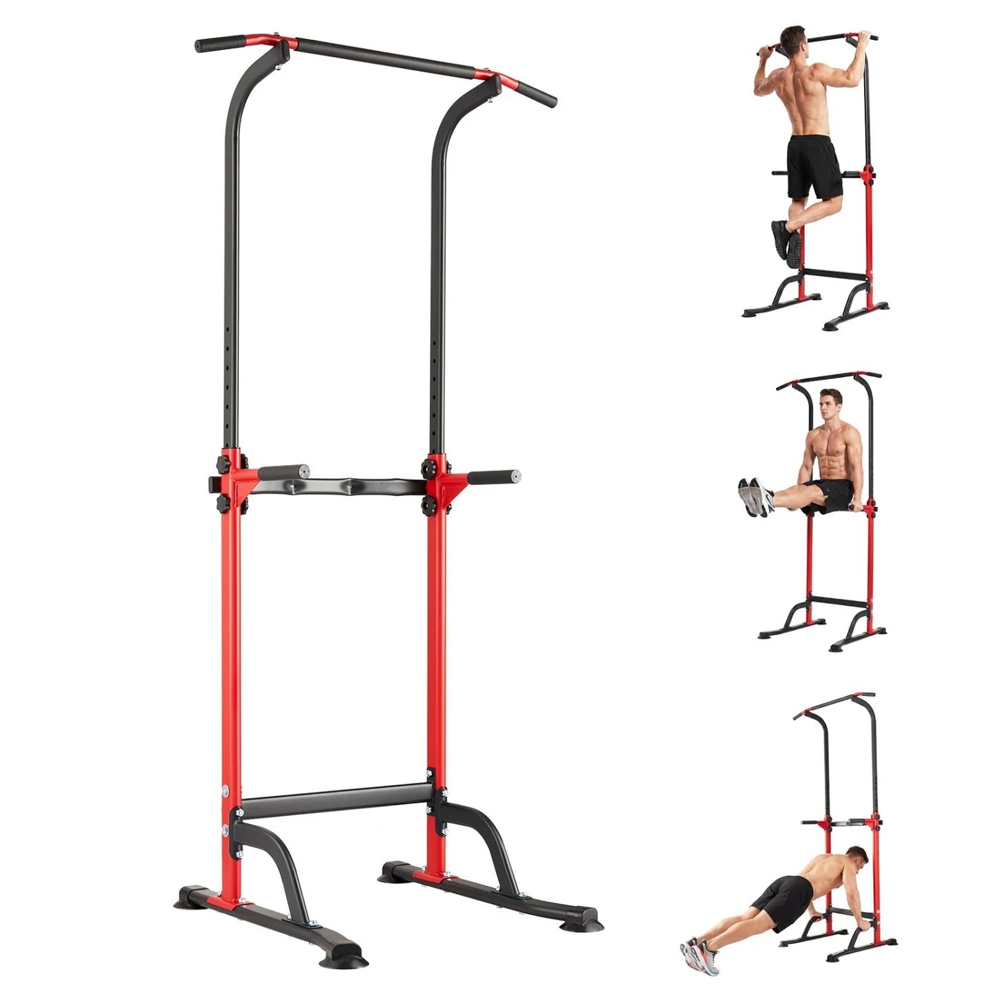 HiMISS Power Tower Pull Up Dip Station