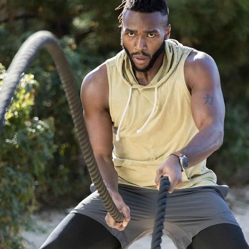 YTYIN Battle Rope Heavy Poly Dacron For Conditioning