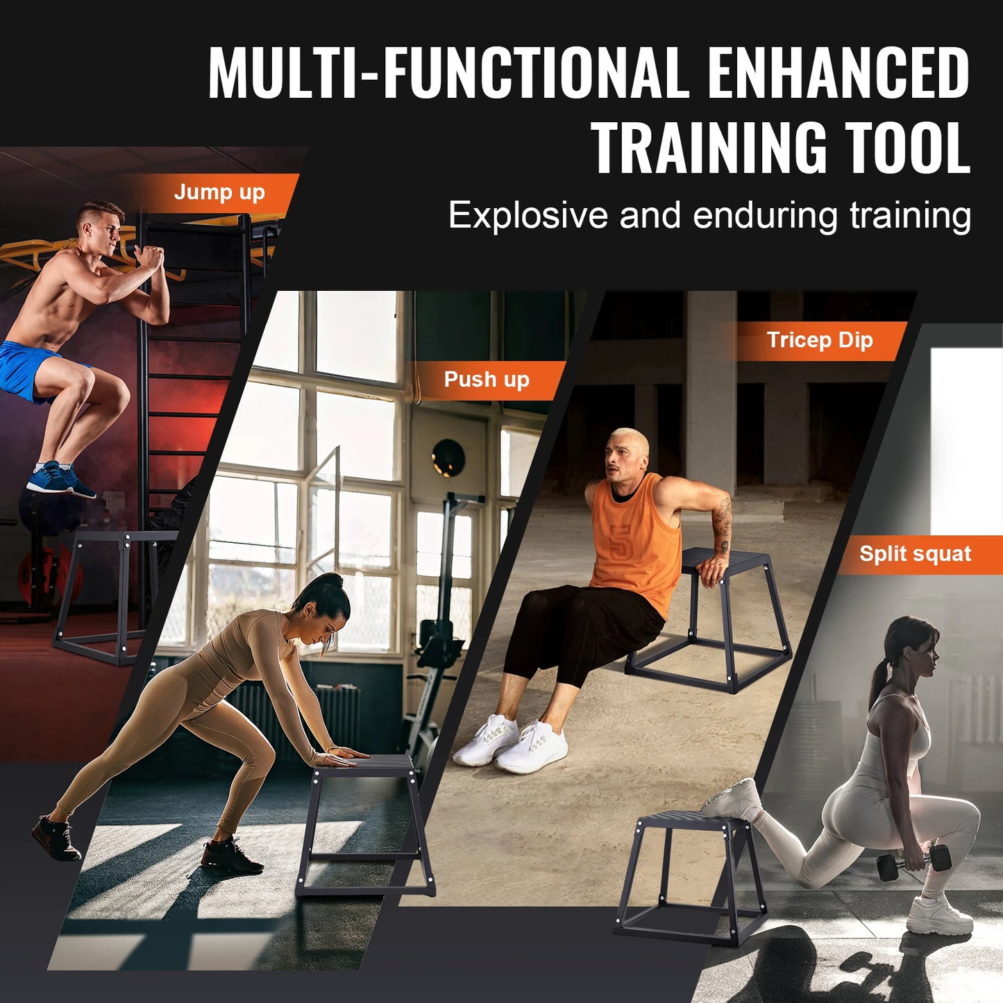 SucceBuy Plyometric Box Set For Jump Training